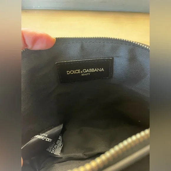 DOLCE & GABBANA BEAUTY BLACK VELVET NEW COSMETIC CASE - Picture 9 of 14